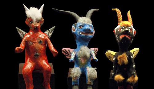 Imagen de Diablos pintados (propio)