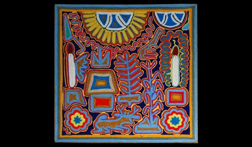 Imagen de Cuadro Huichol (propio)