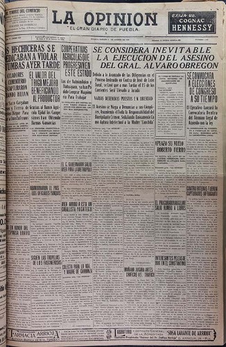 Imagen de La Opinión: el gran diario de Puebla (propio)