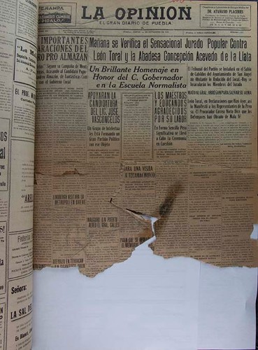 Imagen de La Opinión: el gran diario de Puebla (propio)
