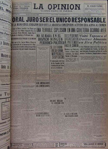 Imagen de La Opinión: el gran diario de Puebla (propio)