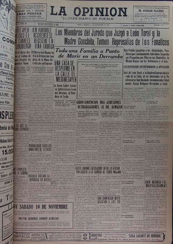 Imagen de La Opinión: el gran diario de Puebla (propio)