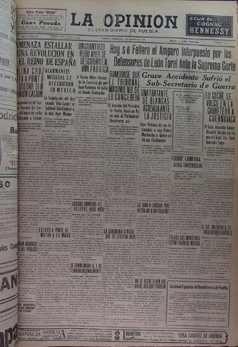 Imagen de La Opinión: el gran diario de Puebla (propio)