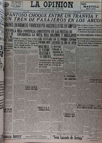 Imagen de La Opinión: gran diario de oriente (propio)