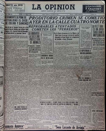 Imagen de La Opinión: gran diario de oriente (propio)