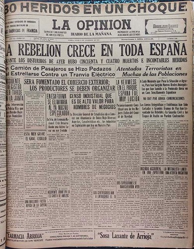 Imagen de La Opinión: diario de la mañana (propio)