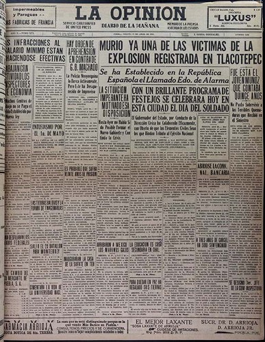 Imagen de La Opinión: diario de la mañana (propio)