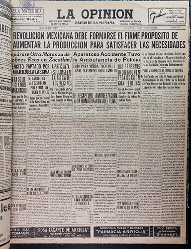 Imagen de La Opinión: diario de la mañana (propio)