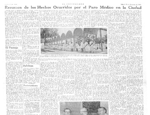 Imagen de Resumen de los hechos ocurridos por el paro médico en la ciudad (propio), Nota del editor (alternativo)