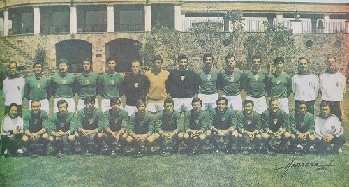 Imagen de Selección Nacional de México que participó en el Mundial de Futbol de 1970 (atribuido)