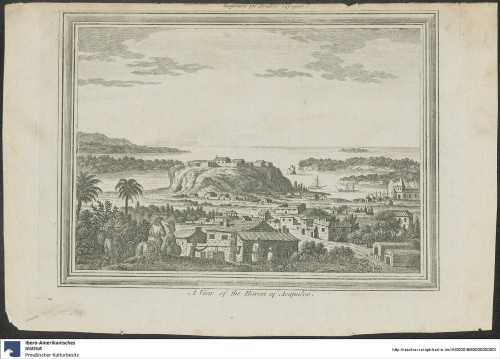 Imagen de A View of the Haven of Acapulco: Engraved for Drakes Voyages