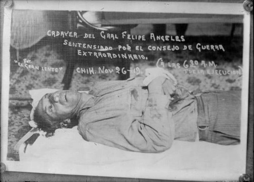 Imagen de Cadáver de Felipe Ángeles