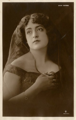 Imagen de "Mimí Derba", actriz, retrato