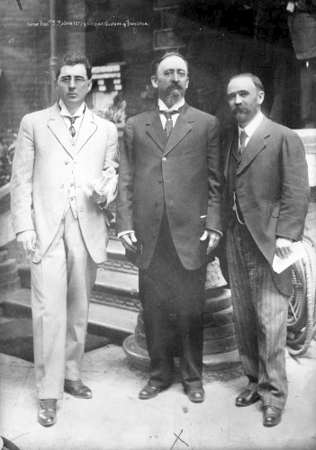 Imagen de Francisco I. Madero (Sr.) Y sus hijos Gustavo y Francisco