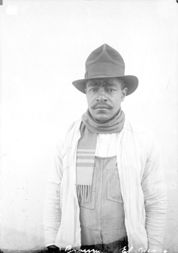 Imagen de El negro Brown, retrato