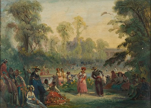 Imagen de Baile en el canal de La Viga (propio)