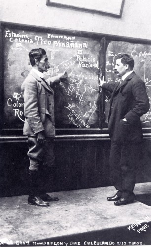 Imagen de Manuel Mondragón y Félix Díaz, preparan ataque a la Ciudadela (atribuido)