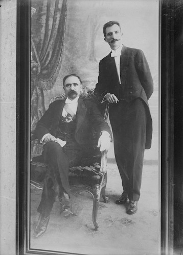 Imagen de Francisco I. Madero y José María Pino Suárez, retrato (atribuido)