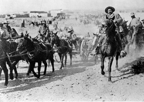 Imagen de Francisco Villa entra a la ciudad de Torreón (atribuido)