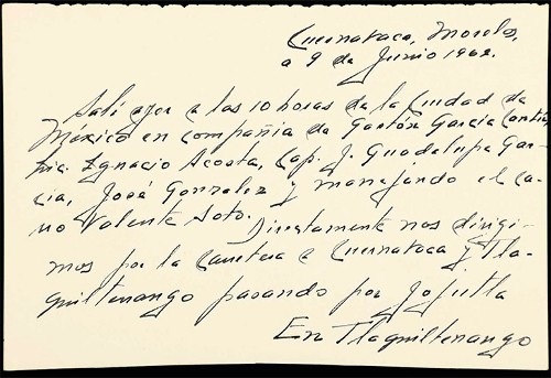Imagen de Memorias del general Lázaro Cárdenas del Río: asesinato de Rubén Jaramillo, 1962 (atribuido)