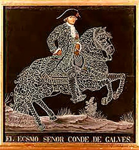 Imagen de Retrato ecuestre del Virrey Bernardo de Gálvez (propio)