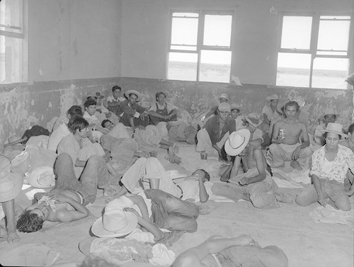Imagen de Braceros en espera de ser trasladados (atribuido)