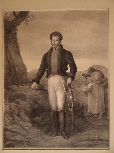 Imagen de Vicente Guerrero, siglo XIX (propio)