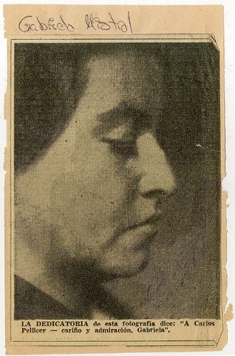 Imagen de Gabriela Mistral (atribuido)