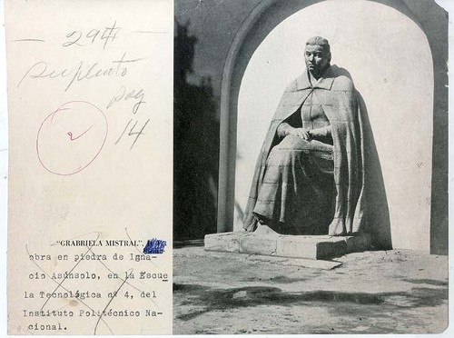 Imagen de Gabriela Mistral (propio)