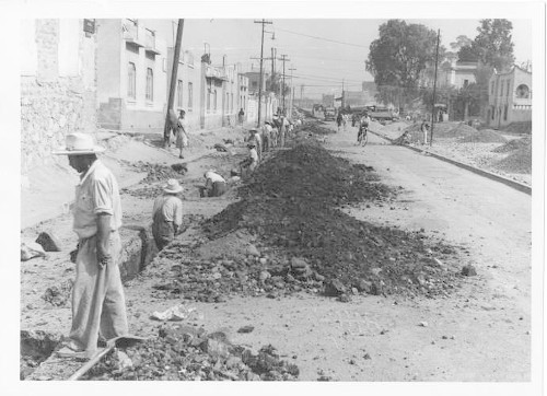 Imagen de Tubería en la Calzada Mariano Escobedo