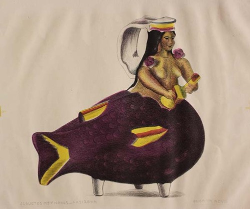 Imagen de Juguetes mexicanos-La sirena (propio)