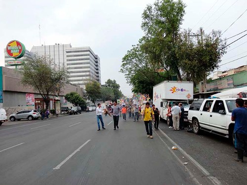 Imagen de La procesión sobre Cuauhtémoc (atribuido)
