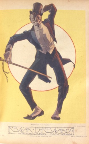 Imagen de Bailarín negro en un "rag-time"