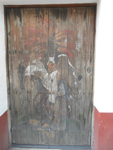Imagen de El grafiti histórico en las calles de Morelos (propio), Popocatépetl e Iztaccíhuatl (atribuido)