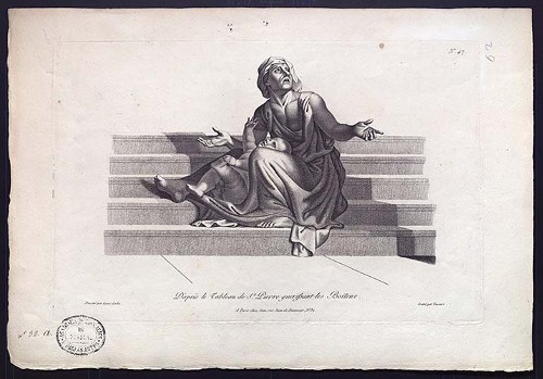 Imagen de D'après le Tableau de St. Pierre guerissant les Boiteux (propio), Según la Tabla de San Pedro curando a los inválidos (alternativo)