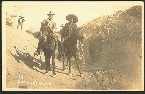 Imagen de Gustavo A. Madero con Pancho Villa (atribuido)