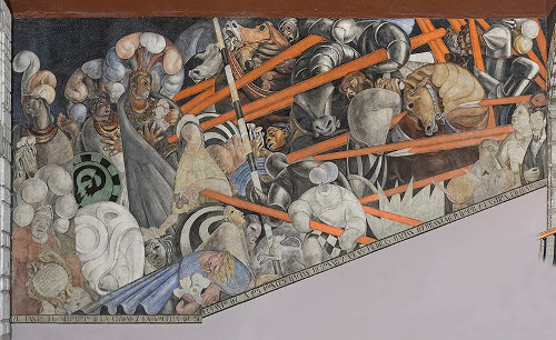 Imagen de Masacre en el Templo Mayor o La Conquista de Tenochtitlan (propio)