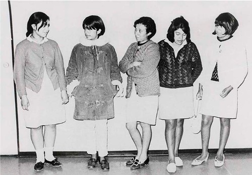 Imagen de Cinco mujeres detenidas en el Campo Militar N.° 1 (atribuido)