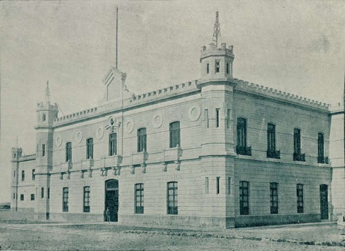 Imagen de Vista de la fachada de la Penitenciaría del Distrito Federal (atribuido)
