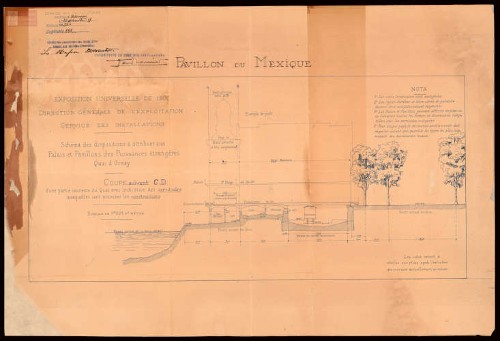 Imagen de Exposition Universalle de 1900 Direction Generale de Léxploitation Service des Installations.