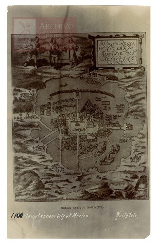 Imagen de "Plan of ancient City of Mexico"