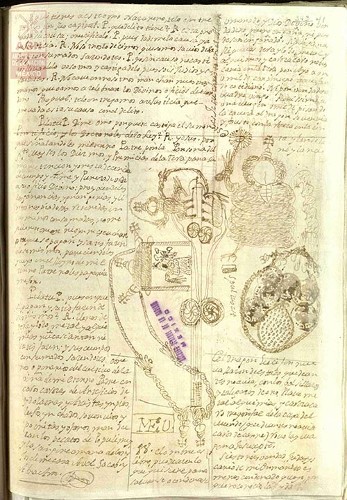 Imagen de Dibujo caligráfico en documentos anónimos (atribuido)