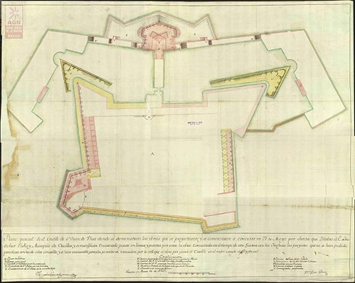 Imagen de Plano parcial del Castillo de San Juan de Ulúa (atribuido)