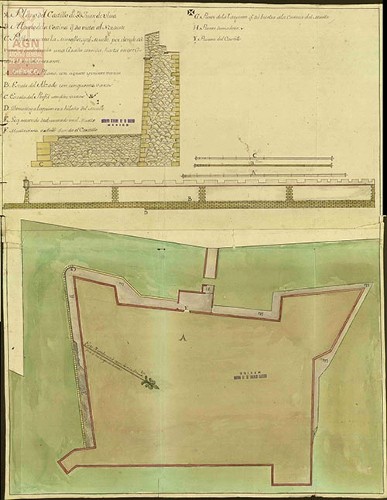 Imagen de Plano del castillo de San Juan de Ulúa (atribuido)