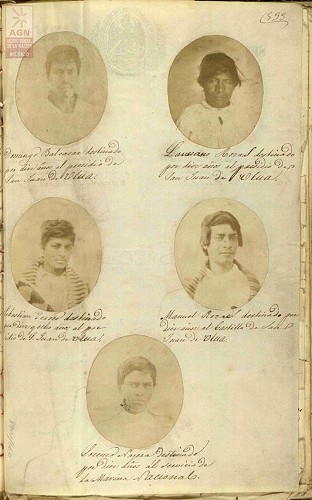 Imagen de Fotos de sentenciados a prisión en el castillo de San Juan de Ulúa por robo en México (atribuido)