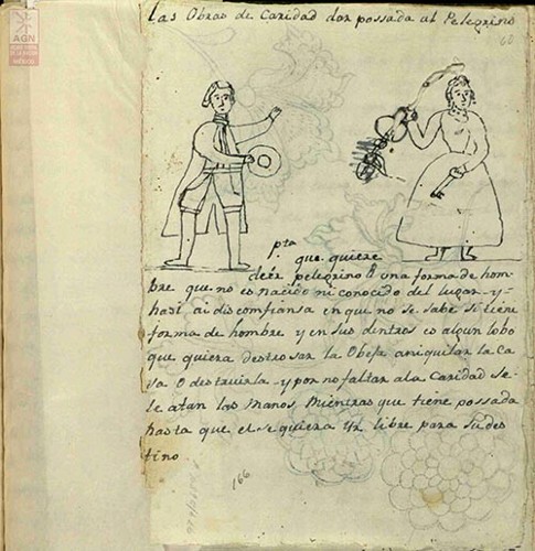 Imagen de Dibujo en expediente contra José Ventura González (atribuido)