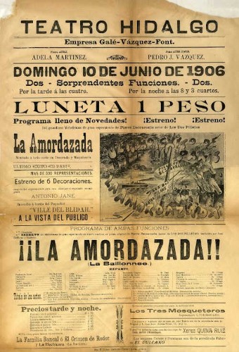 Imagen de El Teatro Hidalgo presenta: La amordazada