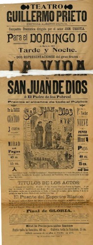 Imagen de El Teatro Guillermo Prieto presenta: La vida de San Juan de Dios