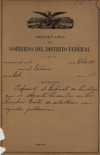 Imagen de Solicitud a César López de Lara al envió de libros, periódicos, revistas (atribuido)