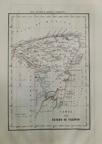 Imagen de Carta del Estado de Yucatán (propio)